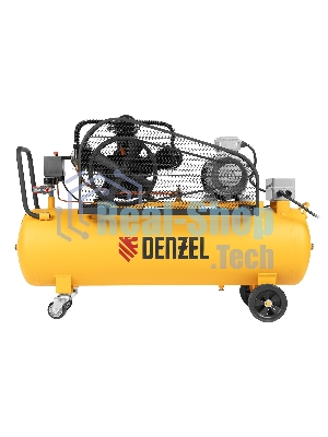 Компрессор воздушный Denzel рем. привод BCW3000-T/100, 3,0 кВт, 100 литров, 520 л/мин