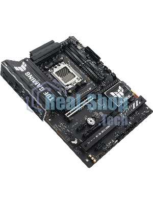 Материнская плата ASUS TUF GAMING B650E-PLUS WIFI, AM5, AMD B650, 4xDDR5, 4xSATA, 3xM.2, 1xPCIe 5.0 x16, 1xPCIe 4.0 x4, 2xPCIe 4.0 x1, 1xDisplayPort, 1xHDMI, 1x2.5Gb LAN, Wi-Fi 6E, Bluetooth 5.3, 1xUSB-C 20Gbps, 3xUSB-A 10Gbps, 6xUSB-A 2.0, 5x3.5 мм, 7.1, ATX