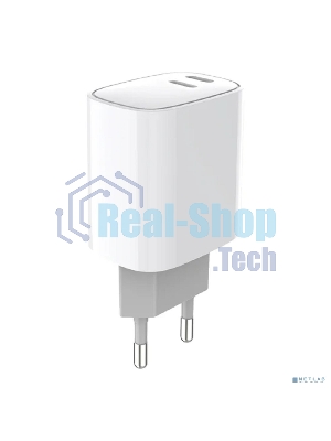 Сетевое зарядное устройство Rexant с двумя портами USB-C + USB-C, 20 Вт