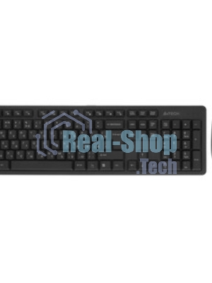 Комплект клавиатура+мышь A4Tech 3330N беспроводной, USB, 1200 DPI, чёрный
