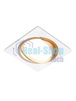 Светильник Ambrella light TN51916 WH/GD белый/золото GX53 max 12W 115*115*23