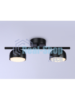 Светильник Ambrella light TN71024/2 BK черный GX53/2 max 12W 320*80*140
