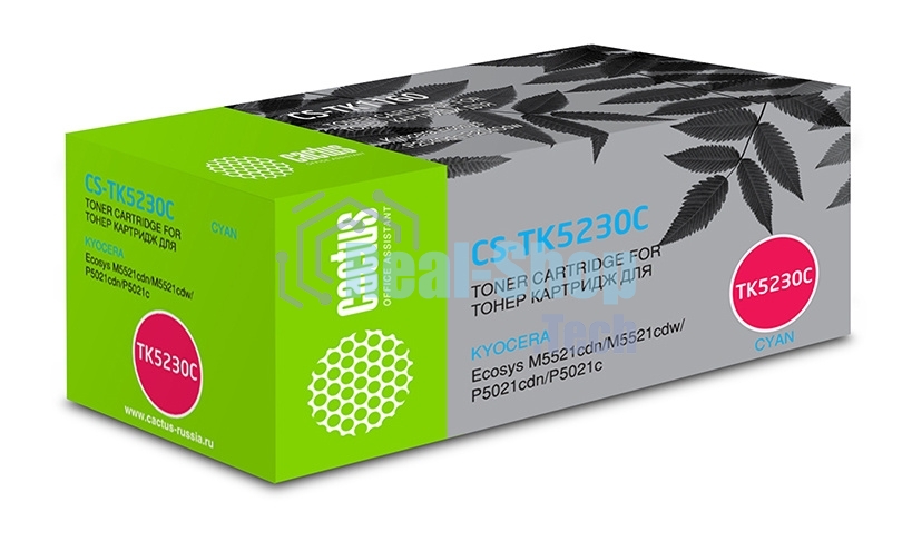 Картридж лазерный Cactus CS-TK5230C голубой (2600 стр.) для Kyocera Ecosys M5521cdn/M5521cdw/P5021cdn/P5021cdw