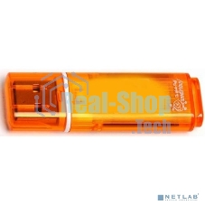 Флешка USB Smartbuy Glossy series Orange (SB8 GbGS-Or), 8Gb, USB 2.0, R/W 25/15, оранжевый