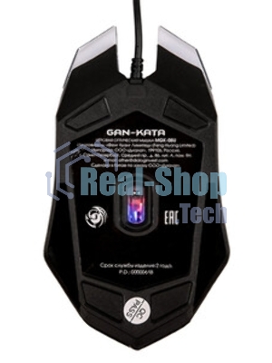 Мышь проводная Dialog Gan-Kata MGK-08U черный, 1600 dpi, USB, кнопки - 4