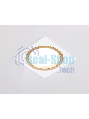 Светильник Ambrella light TN51916 WH/GD белый/золото GX53 max 12W 115*115*23