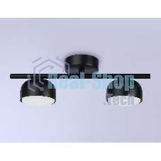 Светильник Ambrella light TN71024/2 BK черный GX53/2 max 12W 320*80*140