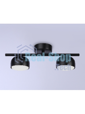 Светильник Ambrella light TN71024/2 BK черный GX53/2 max 12W 320*80*140