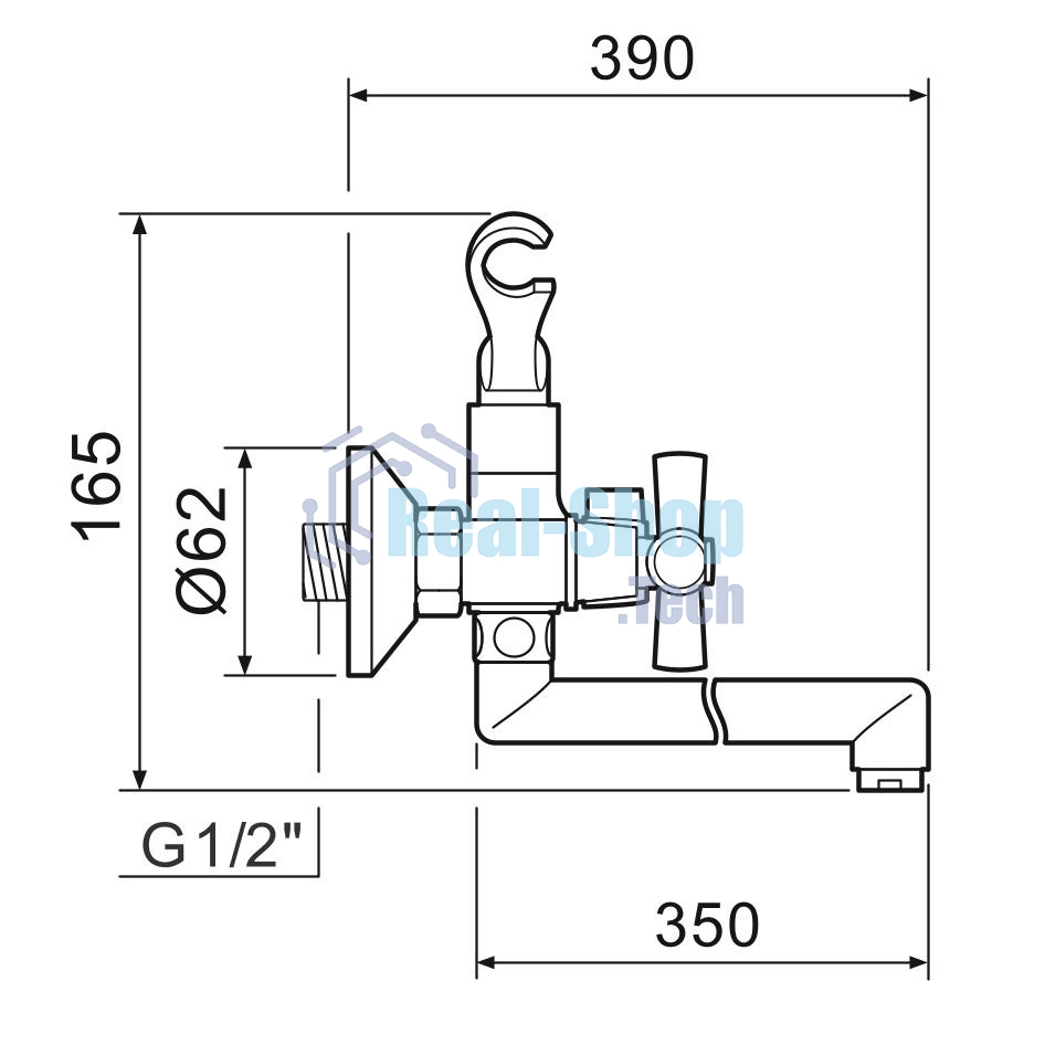 SL138-140P Смеситель для ванны