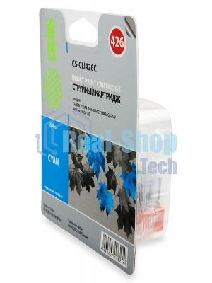 Картридж струйный Cactus CS-CLI426C голубой (8.4 мл.) для Canon Pixma MG5140/5240/6140/8140/MX884