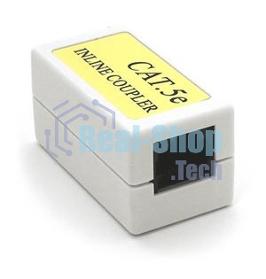 Коннектор Gembird RJ-45F/RJ-45F cat. 5e