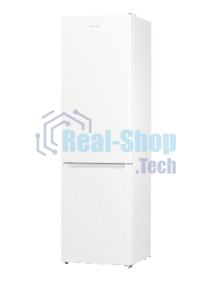 Холодильник Gorenje NRK6201PW4 белый двухкамерный 235/96л морозилка снизу, No Frost