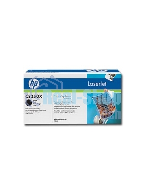 Картридж лазерный HP CE250X черный для CLJ CM3530/CP3525 10500 стр.