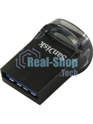 Флешка USB Sandisk CZ430 ULTRA FIT (SDCZ430-128G-G46), 128Gb, USB 3.1, R/W 130/40, черный