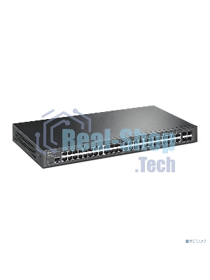 Коммутатор 48-портовый гигабитный управляемый уровня 2+ TP-Link TL-SG3452X JetStream с четырьмя слотами SFP+ 10 Гбит/с