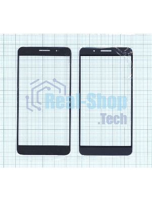 Стекло для Huawei ShotX/Honor 7i синее