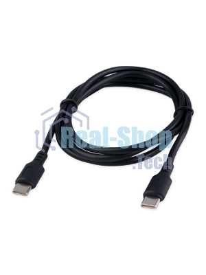 Кабель USB2.0 Cablexpert CCB-USB2-CMCMO1-2MB, TypeC/TypeC, Classic 0.1, 3A, 60W, PD/QC3.0, медь, 2м, черный, коробка