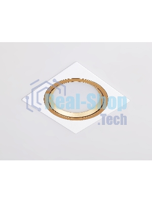 Светильник Ambrella light TN51916 WH/GD белый/золото GX53 max 12W 115*115*23