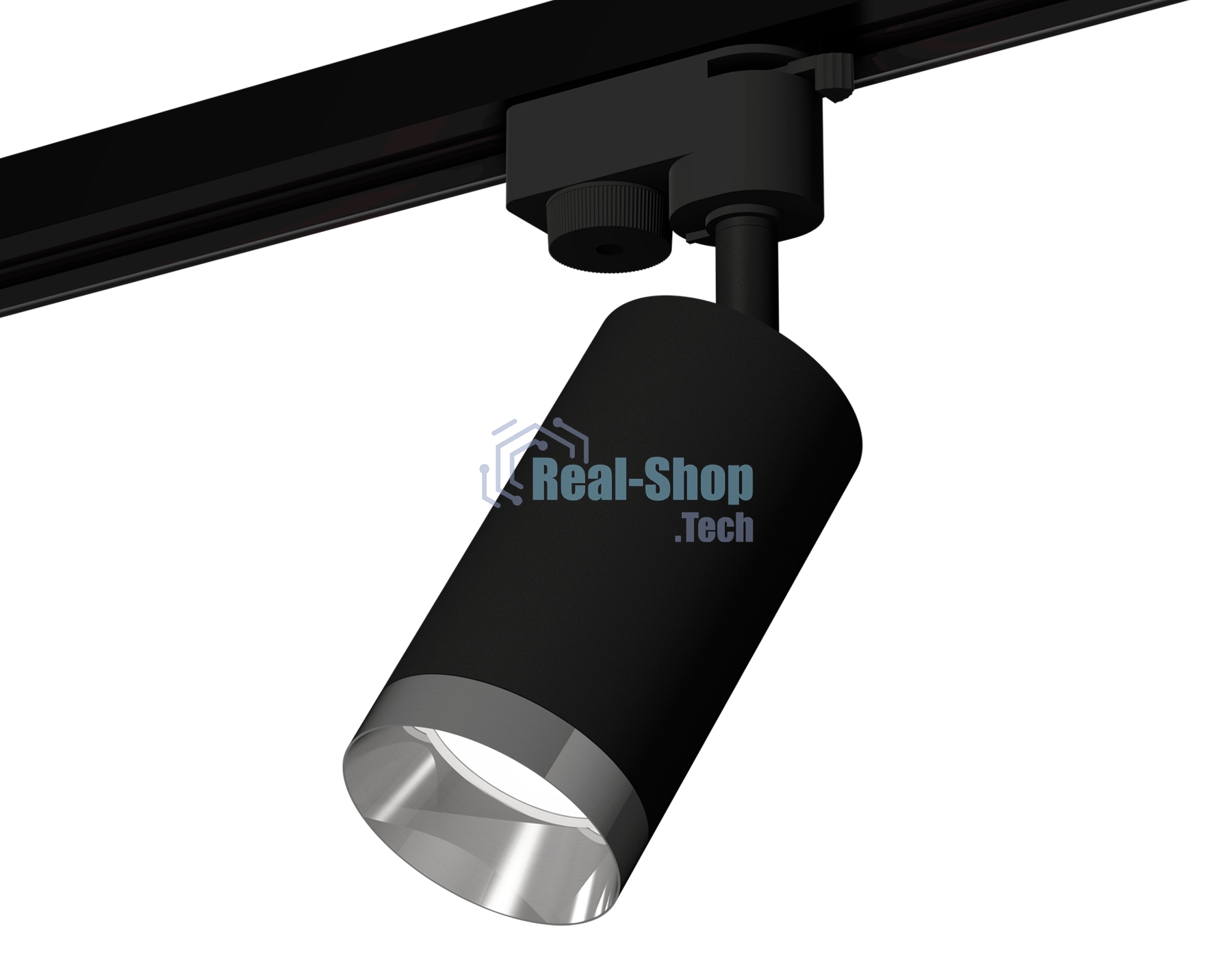 Светильник Ambrella light XT6323062 SBK/PSL черный песок/серебро полированное MR16 GU5.3 (A2521, C6323, N6132)