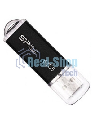 Флешка USB Silicon Power R/W USB 64Gb Ultima II SP064Gb,UF2M01V1K USB 2.0, черный