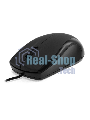 Мышь проводная Crown CMM-31 черный, 1000 dpi, USB, кнопки - 3