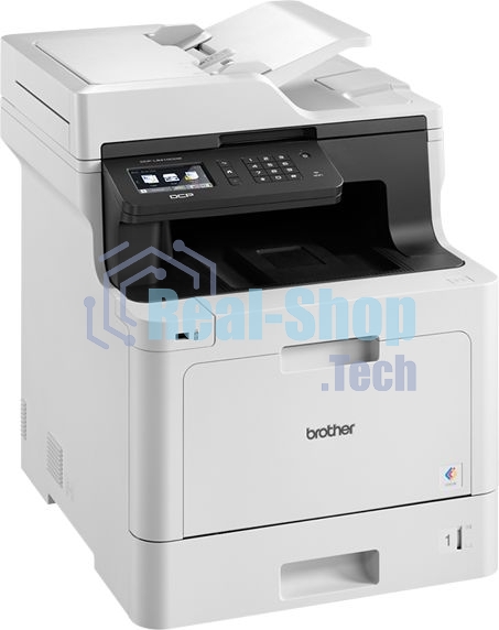 МФУ Brother DCP-L8410CDW, цветной светодиодный принтер/сканер/копир A4, сеть