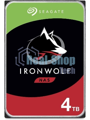 Жесткий диск Seagate 4Tb Ironwolf (ST4000VN006) SATA 6.0Gb/s, 5400 rpm, 256mb buffer, 3.5