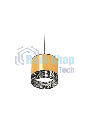 Светильник Ambrella Light XP8121031 PYG/BK/SBK золото желтое полированное/тонированный/черный песок GX53 (A2333, C8121, N8484)