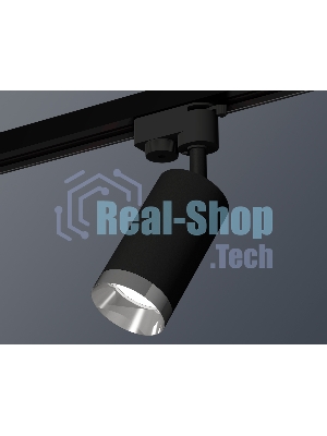 Светильник Ambrella light XT6323062 SBK/PSL черный песок/серебро полированное MR16 GU5.3 (A2521, C6323, N6132)