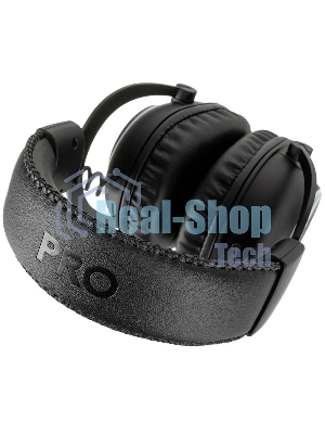 Гарнитура Logitech G PRO X чёрный, беспроводная, USB, подвижный микрофон, отсоединяемый кабель 2 м