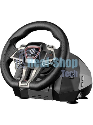 Руль Mad Catz M.2.X. PRO (USB, вибрация, 3 педали, рычаг переключения, D-Pad)