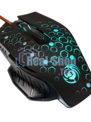 Мышь проводная Dialog Gan-Kata MGK-11U черный, 2400 dpi, USB, кнопки - 6