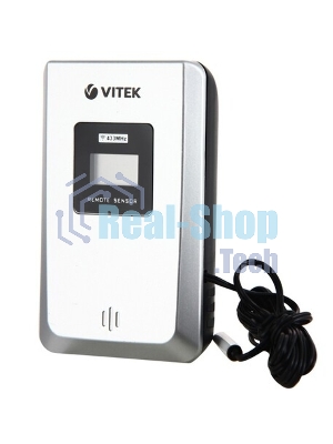 Погодная станция Vitek VT-3533 серебристый/черный