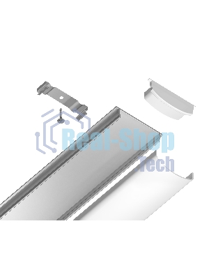 Алюминиевый профиль Ambrella light GP1500AL серебро 2000*18*4