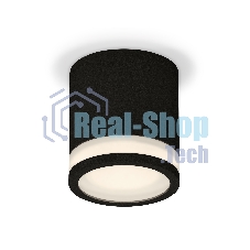 Светильник Ambrella Light XS7402031 SBK/FR черный песок/белый матовый MR16 GU5.3 (C7402, N7121)