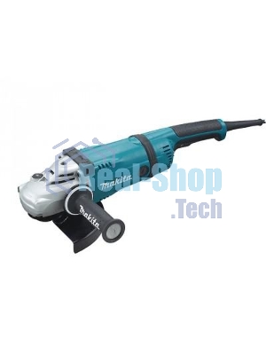 Шлифовальные машины Makita GA9030SF01 УШМ,ф230мм, 2400Вт,6600об\м,5.1кг,кор,суперфланец,плавный пуск,антивиб рукоятка