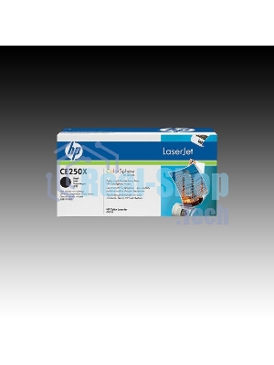 Картридж лазерный HP CE250X черный для CLJ CM3530/CP3525 10500 стр.