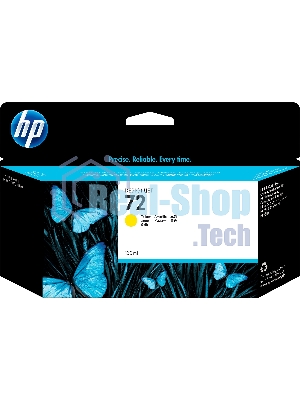 Картридж струйный HP №72 C9373A желтый для HP DJ T1100/T610 (130мл)