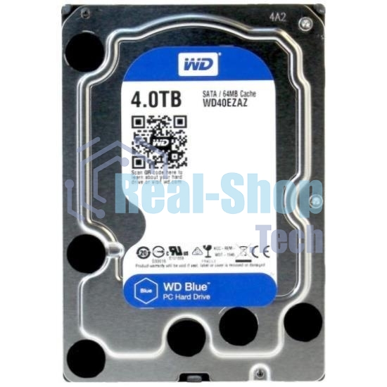 Жесткий диск Western Digital SATA 4Tb 6Gb/S 256MB BLUE WD40EZAX