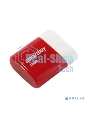 Флешка USB Smartbuy LARA Red (SB32GbLARA-R), 32Gb, USB 2.0, R/W 15/5, красный/белый
