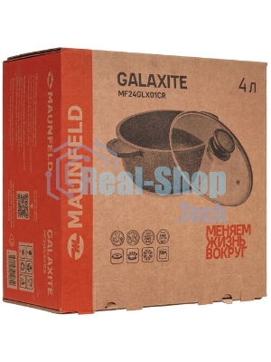 Сковорода Maunfeld Galaxite MF24GLX01FP из литого алюминия, 24 см
