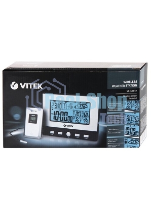 Погодная станция Vitek VT-3533 серебристый/черный