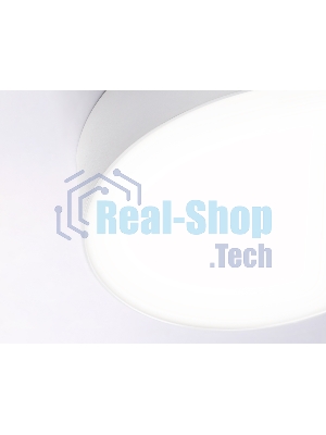 Потолочный светодиодный светильник Ambrella light FV5528 WH белый LED 45W 4200K D400*58 (Без ПДУ)