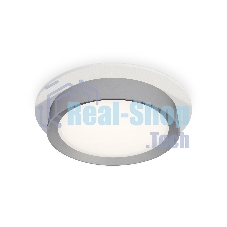 Комплект встраиваемого светильника Ambrella light XC8050004 SWH/MCH белый песок/хром матовый GX53 (C8050, N8121)