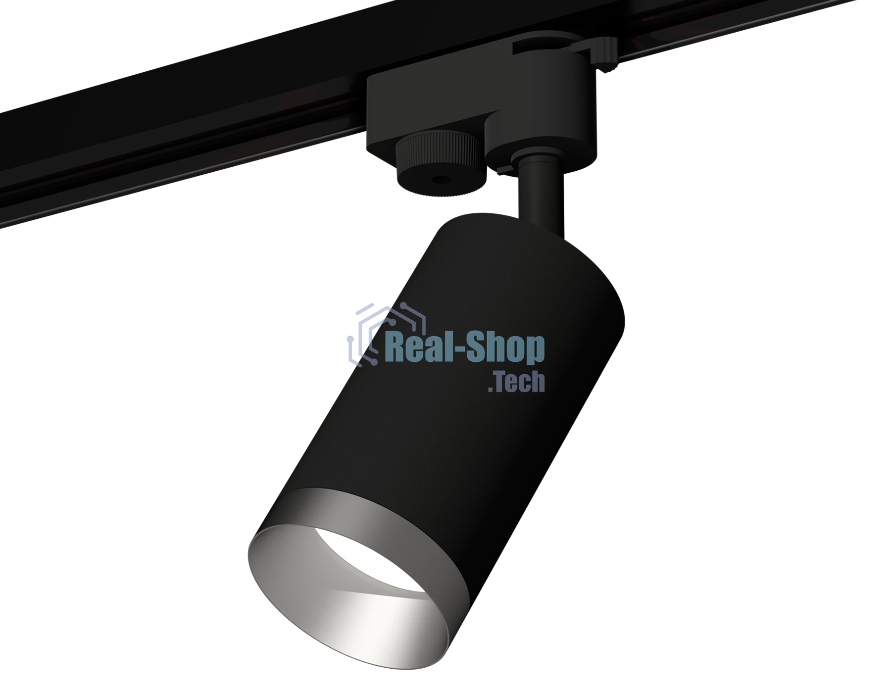 Светильник Ambrella light XT6323063 SBK/MCH черный песок/хром матовый MR16 GU5.3 (A2521, C6323, N6133)