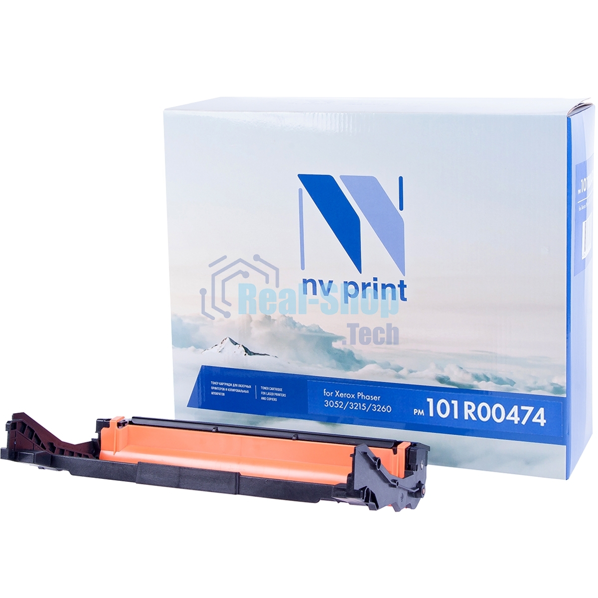 Барабан NVPrint совместимый Xerox 101R00474 DU для Phaser 3052/3260/WorkCentre 3215/3225 (10000k)