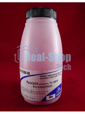 Тонер для Kyocera TK-580M, FS-C5150/P6021 Magenta (фл. 40г) 2,8K B&W Standart (Tomoegawa) фас. Россия