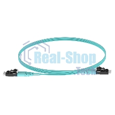 Патч-корд Panduit FX2ELLNLNSNM002 2x50/125 OM3 LC дуплекс-LC дуплекс 2м LSZH аквамарин
