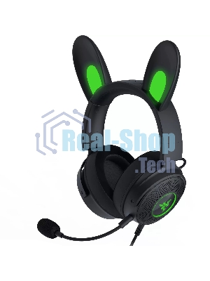 Гарнитура Razer Kraken Kitty V2 Pro чёрный, проводная, USB, подсветка