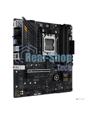 Материнская плата ASUS TUF GAMING A620M-PLUS, AM5, AMD A620, 4xDDR5, 4xSATA, 2xM.2, 1xPCI-E 4.0 x16, 2xPCI-E x1, 2xDP, 1xHDMI, 1x 2.5Gb LAN, 2xUSB-A 3.2 Gen 1, 4xUSB-A 2.0, 3x3.5 мм, 7.1, Micro-ATX